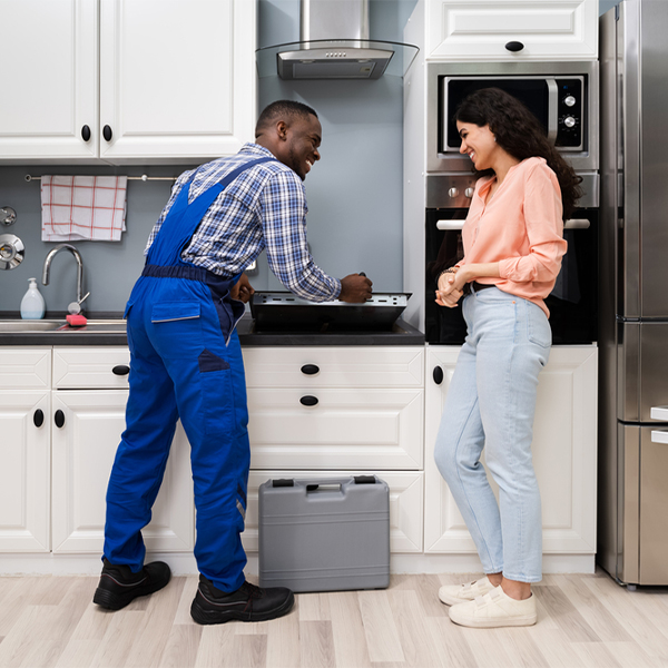 what kind of warranty do you offer on your cooktop repair services in Sangerfield